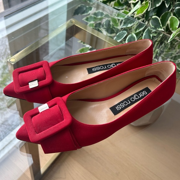 Sergio Rossi - Sr Milano Mia Flats - EU 38 - Picture 1 of 3
